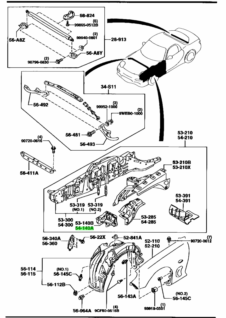 Buy Genuine Mazda FD015412XK Side Shroud Panel (L) for Mazda RX-7