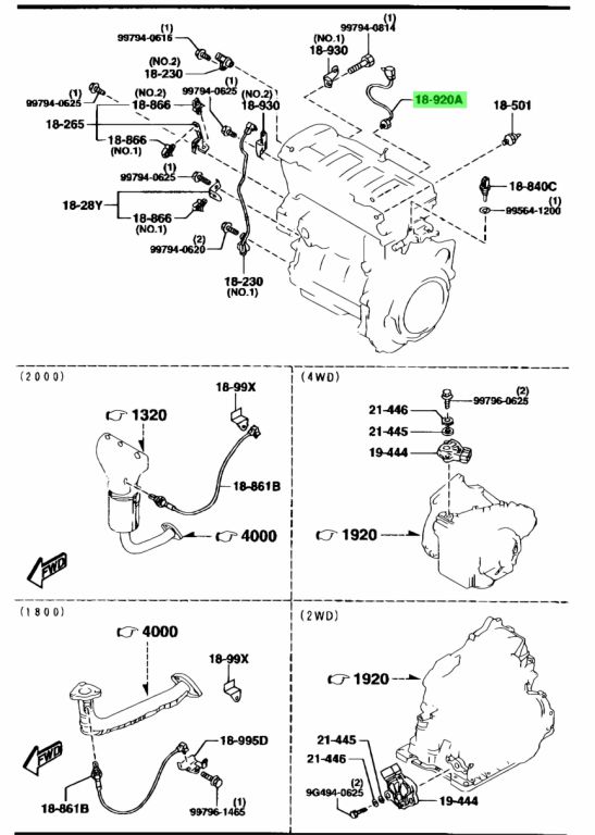 Датчик детонации mazda 3