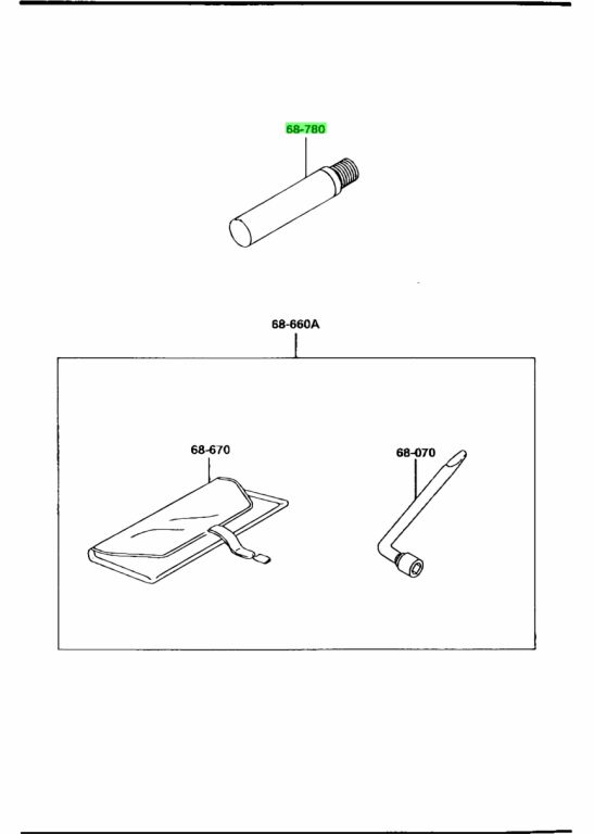 Buy Genuine Mazda M00169410 Signal Flare. Prices, Fast Shipping, Photos 