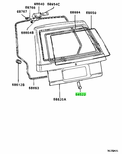 Buy Genuine Mitsubishi Mb Bracket Rr License Plate For Mitsubishi