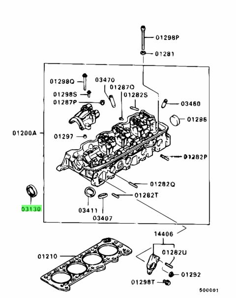 Buy Genuine Mitsubishi MD133317 Oil Seal,camshaft. Prices, fast ...