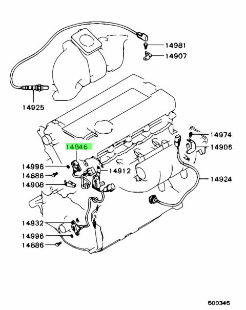 Buy Genuine Mitsubishi MD327107 Sensor,camshaft Position. Prices, fast  shipping, photos, weight - Amayama