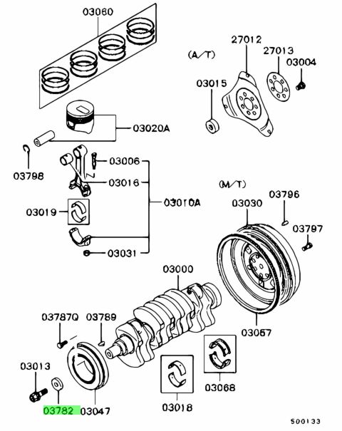 Buy Genuine Mitsubishi Md377400 Washer,crankshaft Pulley. Prices, Fast 