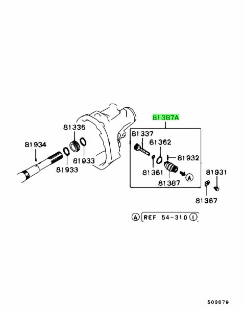 Buy Genuine Mitsubishi Md Sleeve Assy Speedometer Driven Gear Prices Fast Shipping