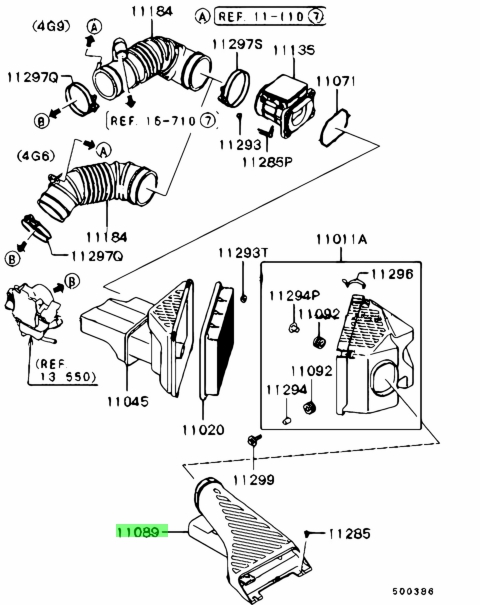 Mitsubishi mr554949 аналог