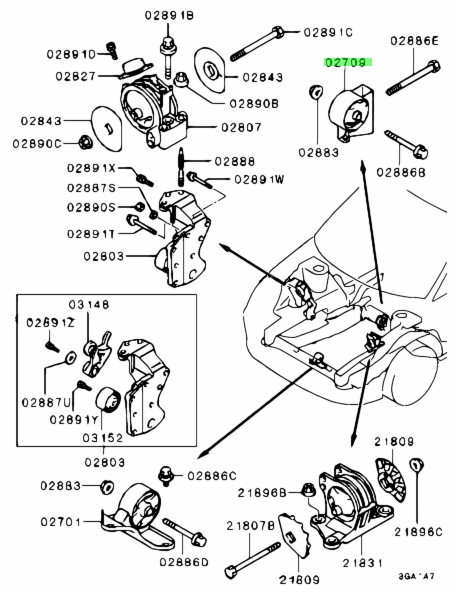 MitsubishiMR403474