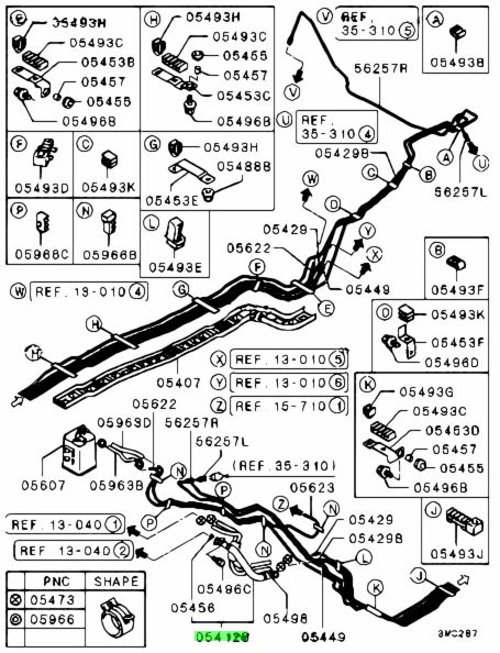 Buy Genuine Mitsubishi Mr514829 Hose,fuel High Pressure For Mitsubishi 