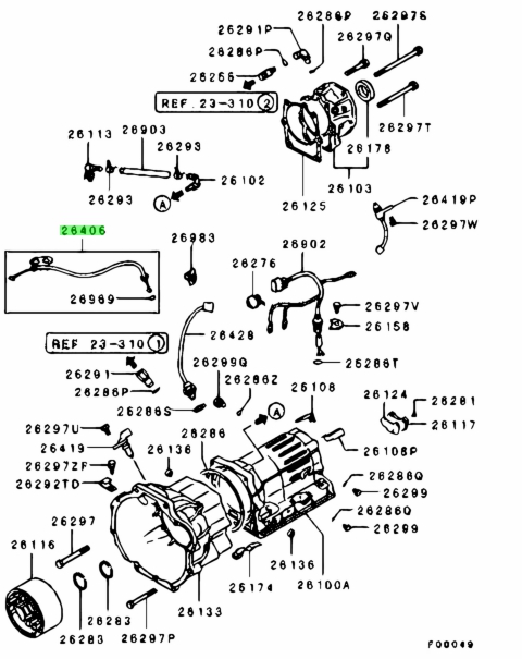 Buy Genuine Mitsubishi MR528673 Cable,a/t Throttle Control. Prices ...