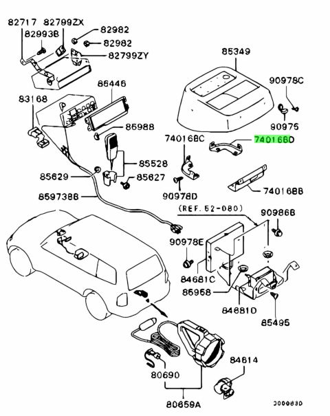 Buy Genuine Mitsubishi Mr Bracket Floor Console For Mitsubishi Pajero Prices Fast