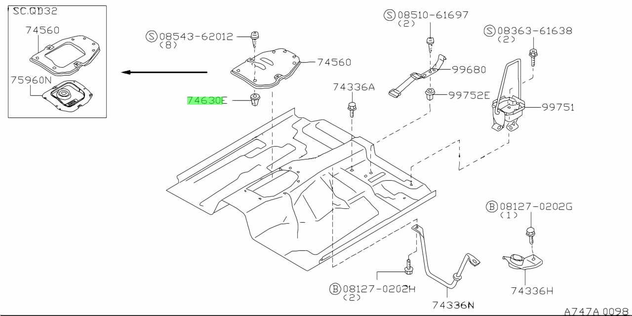 Nissan 01281 00413