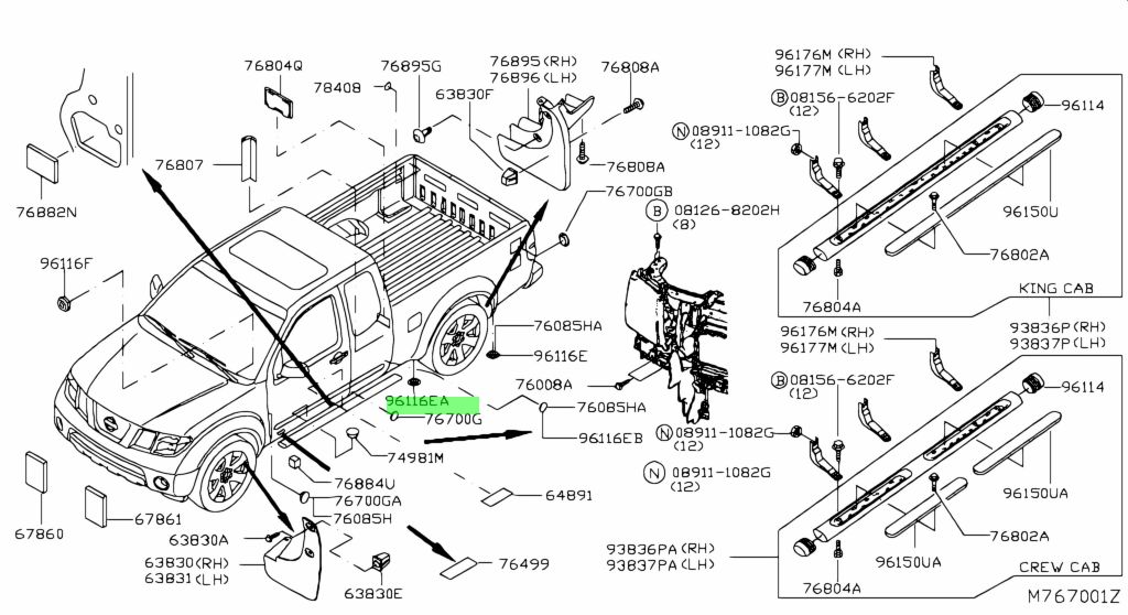 Nissan 01658 02121