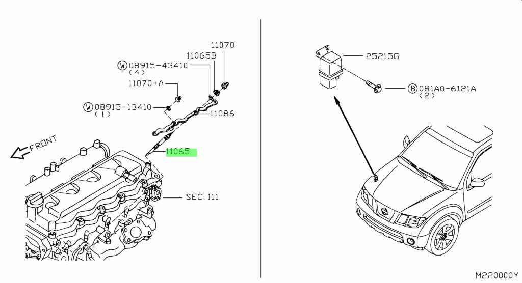 nissan navara glow plug relay location