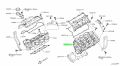 Genuine Nissan 11090JF00A - HEAD ASSEMBLY, CYLINDER LH