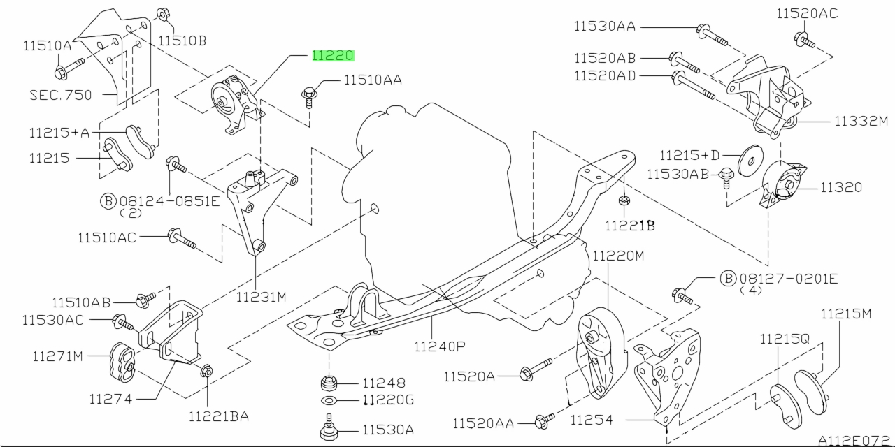 Nissan11210-0E011(112100E011)