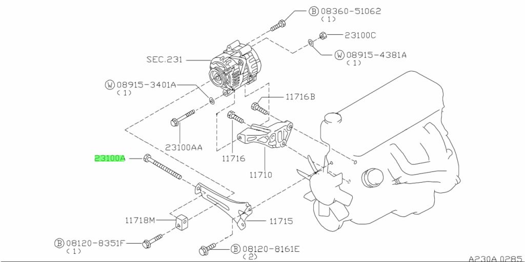 Nissan 11928 1m202