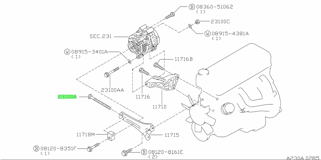 Nissan 11928 1m202
