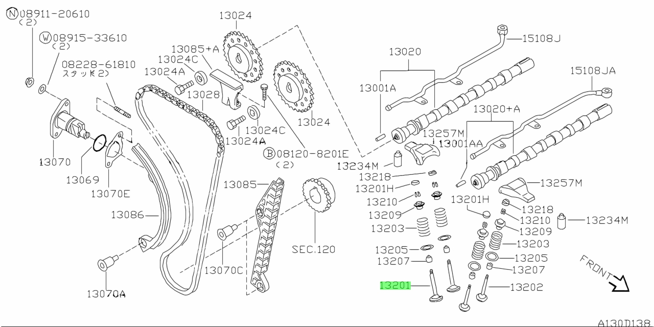 nissan-132013j101-13201-3j101