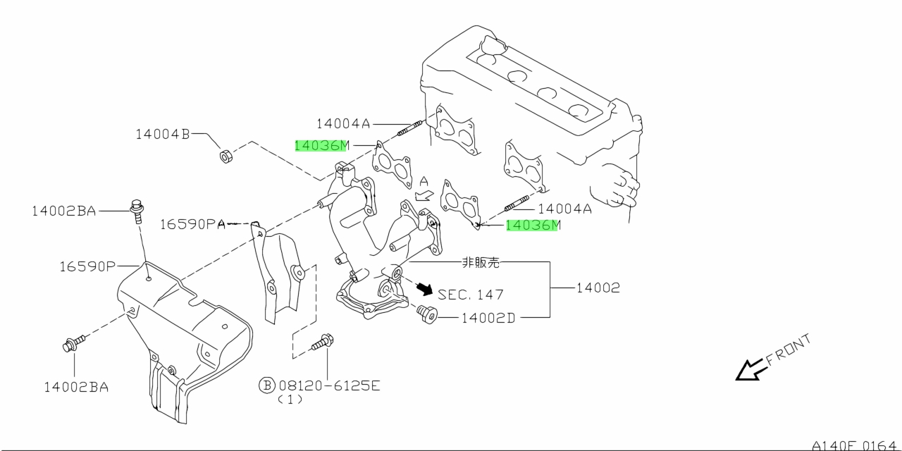 Nissan14036-0M300(140360M300)