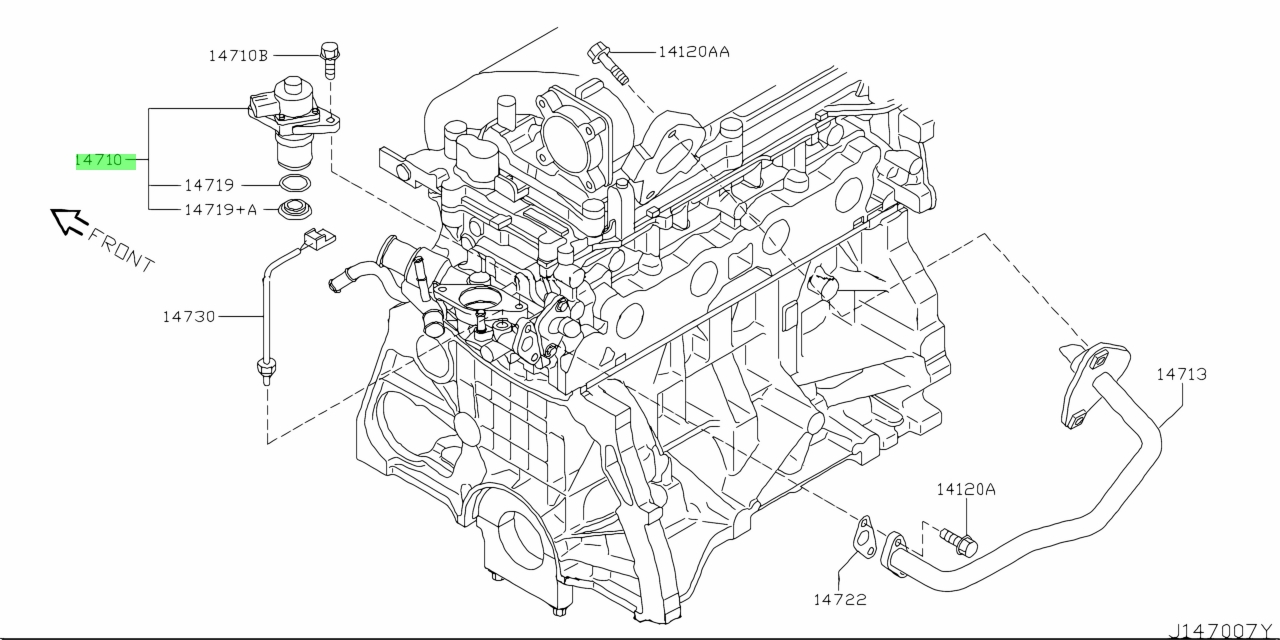 Nissan 15200 ed00a