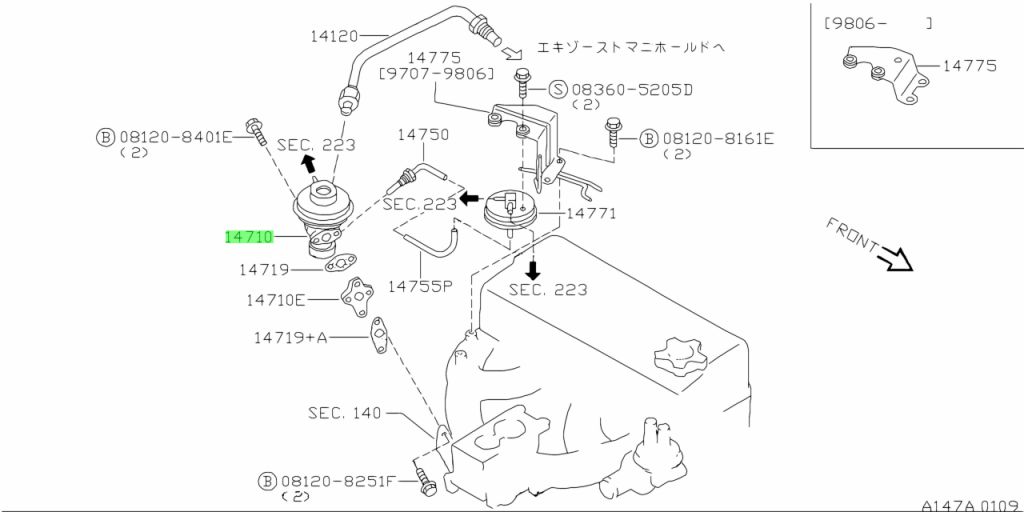 Buy Genuine Nissan 14710VS001 (14710-VS001) Valve. Prices, fast ...