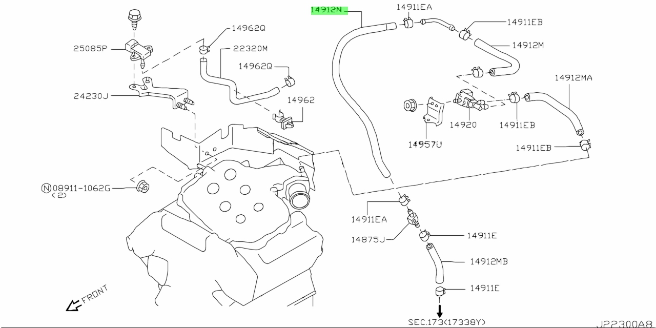 Схема двигателя vq25dd