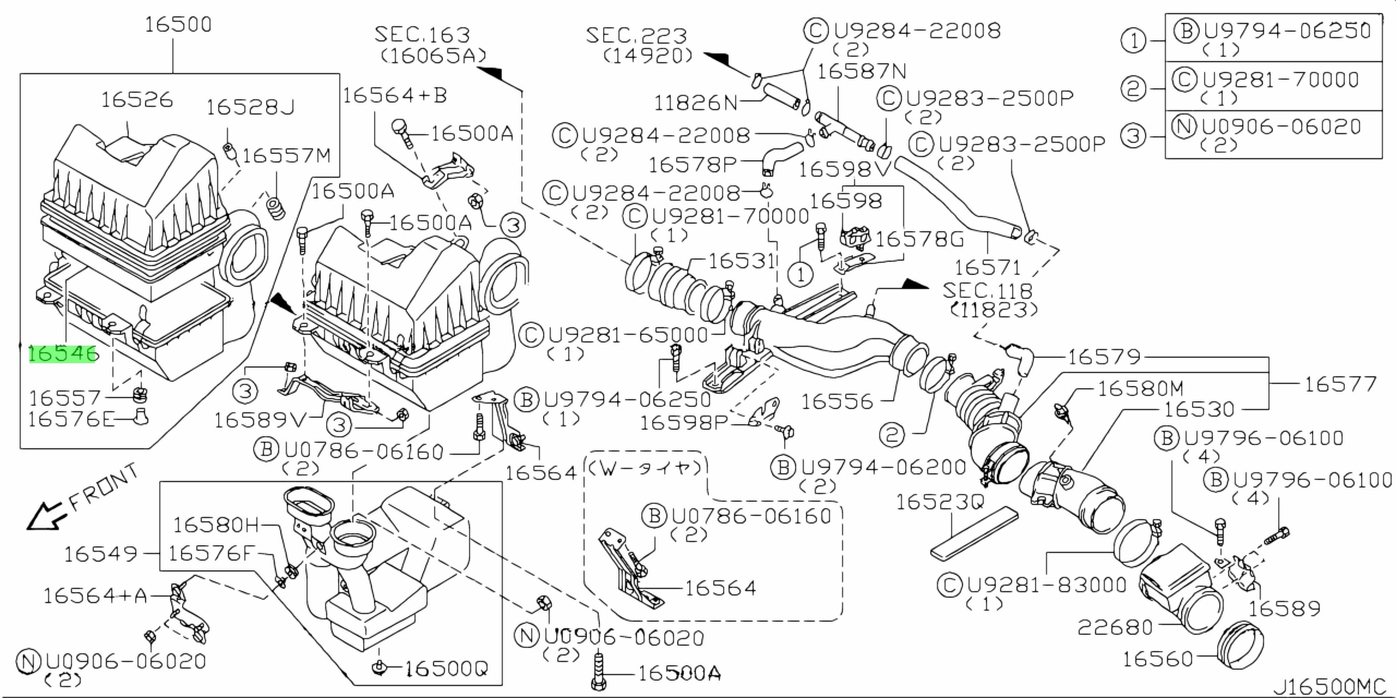 Sec 1. Nissan 16598-53j01. Двигатель gas18 Nissan Vanette. 16599m: cap, Connector Nissan Vanette. 16571-11110 Схема.