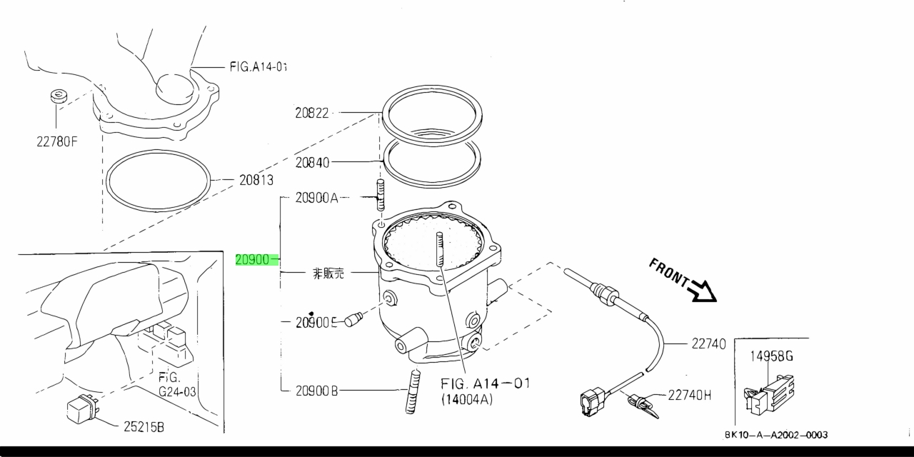 nissan-2080001b81-20800-01b81-converter-assembly-catalyst