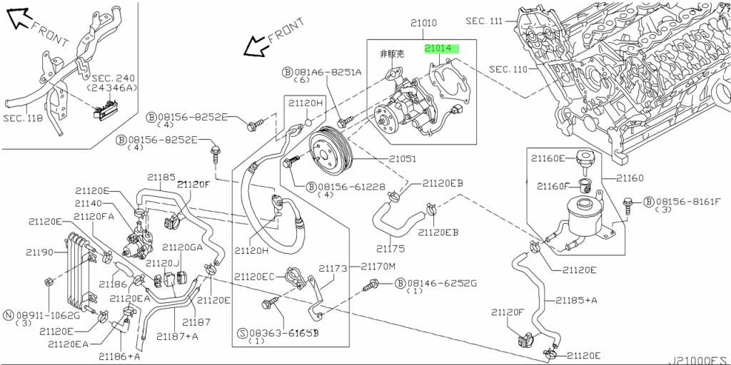 Nissan 21014 9f600