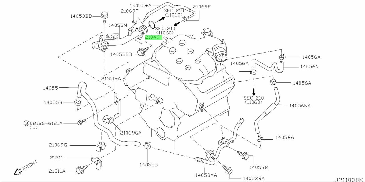 21049 4m500 nissan