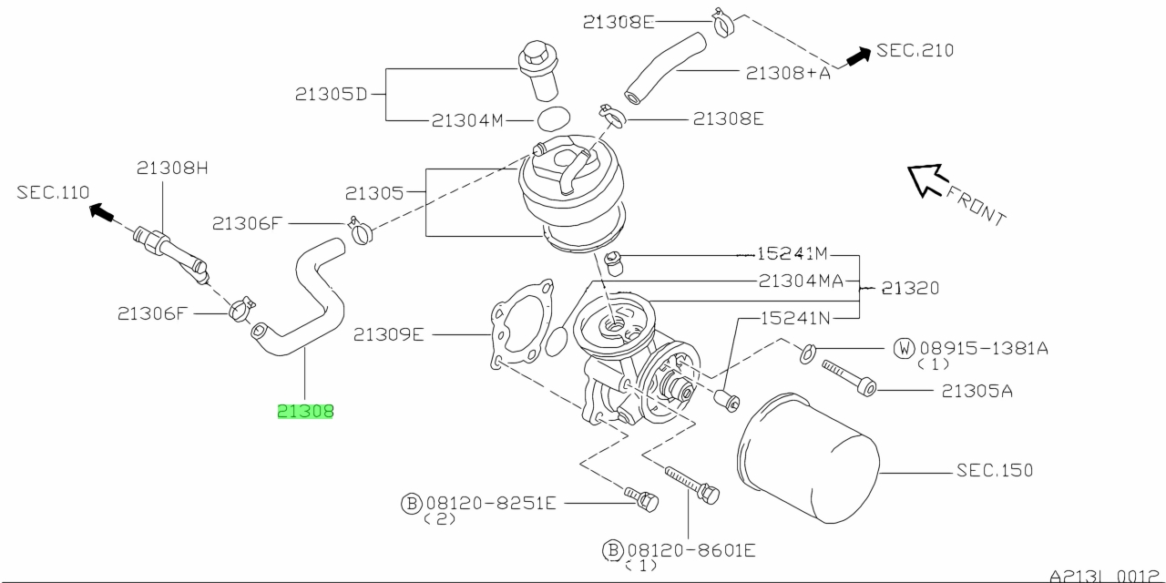 Nissan 213062J601 21306 2J601 nissan-213062j601-21306-2j601
