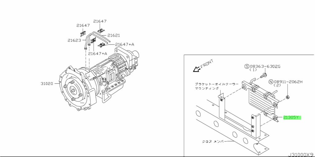 buy-genuine-nissan-21606wm10a-21606-wm10a-cooler-assembly-oil-for