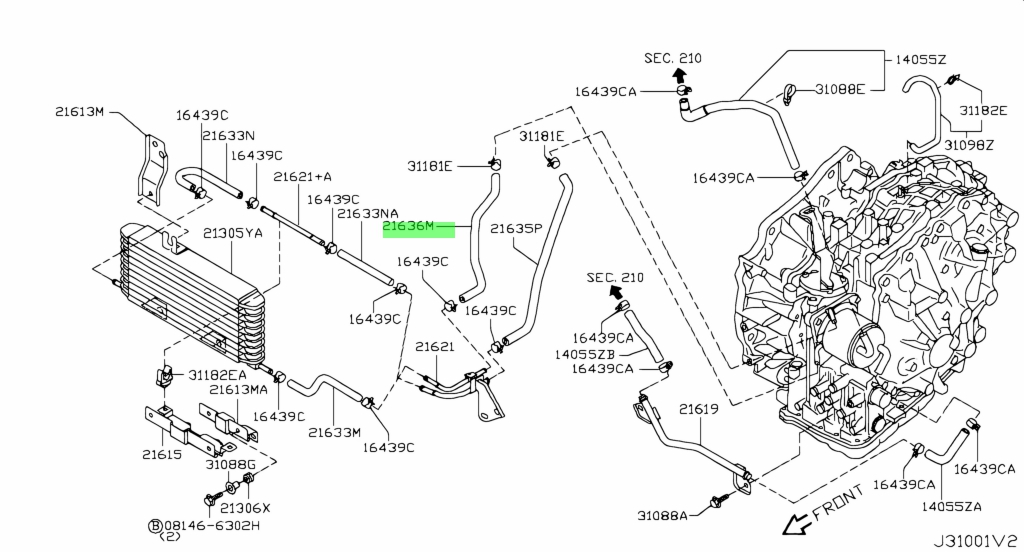 Схема вариатора ниссан кашкай j10