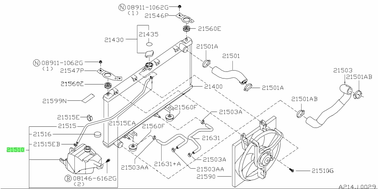 Nissan 25010 2f000