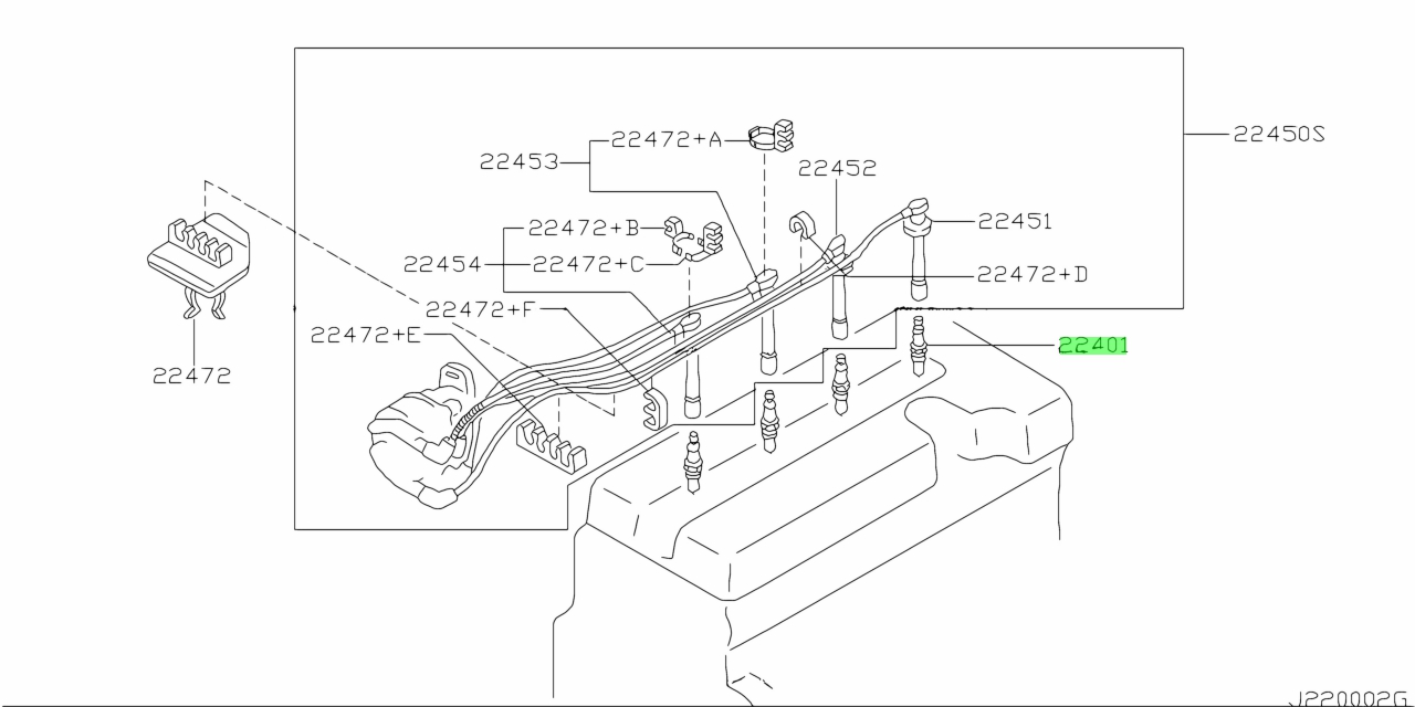 Nissan22401-53J65(2240153J65)