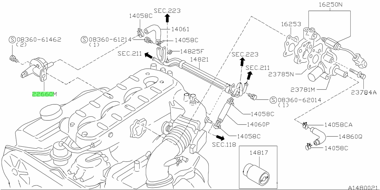 Buy Genuine Nissan 22660V5015 (22660-V5015) Regulator. Prices, fast ...