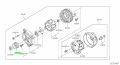 Genuine Nissan 23150BC40A - PULLEY ASSEMBLY