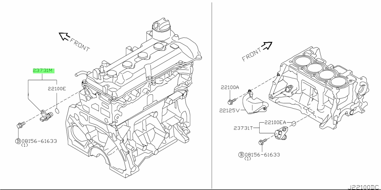 Nissan 15200 ed00a