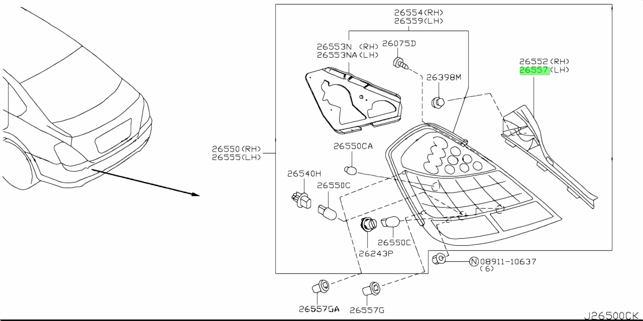 Не работают габариты ниссан теана j31