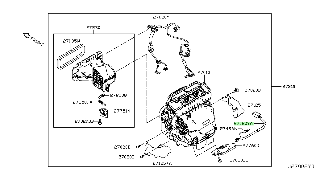 Nissan27206-4BA2A(272064BA2A)