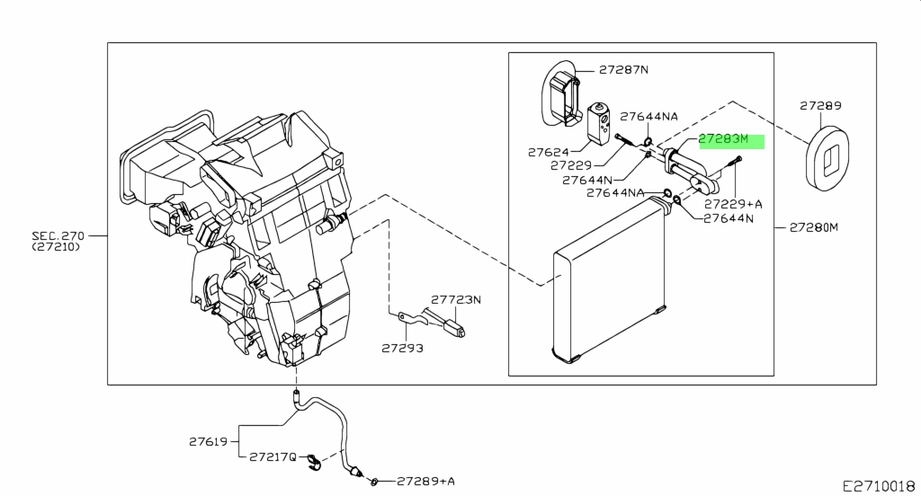 Buy Genuine Nissan 27283JD20A (27283-JD20A) Pipe Assembly-Cooler,in ...