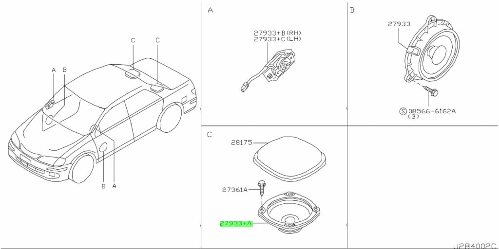 Nissan 28156 br00a