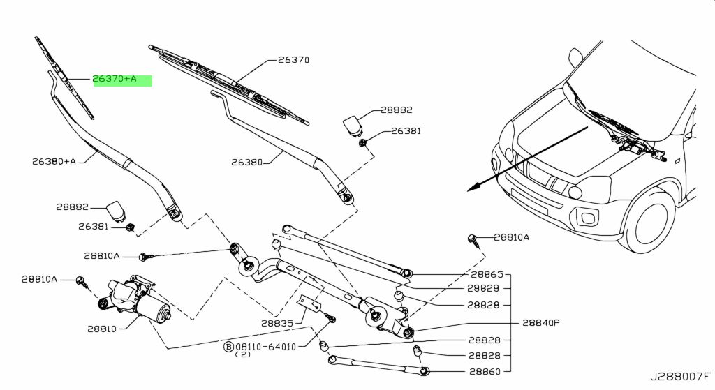 Nissan 28890 4eh0a