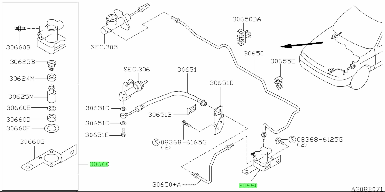 Buy Genuine Nissan 306600M900 (30660-0M900) Damper Assembly, Clutch ...