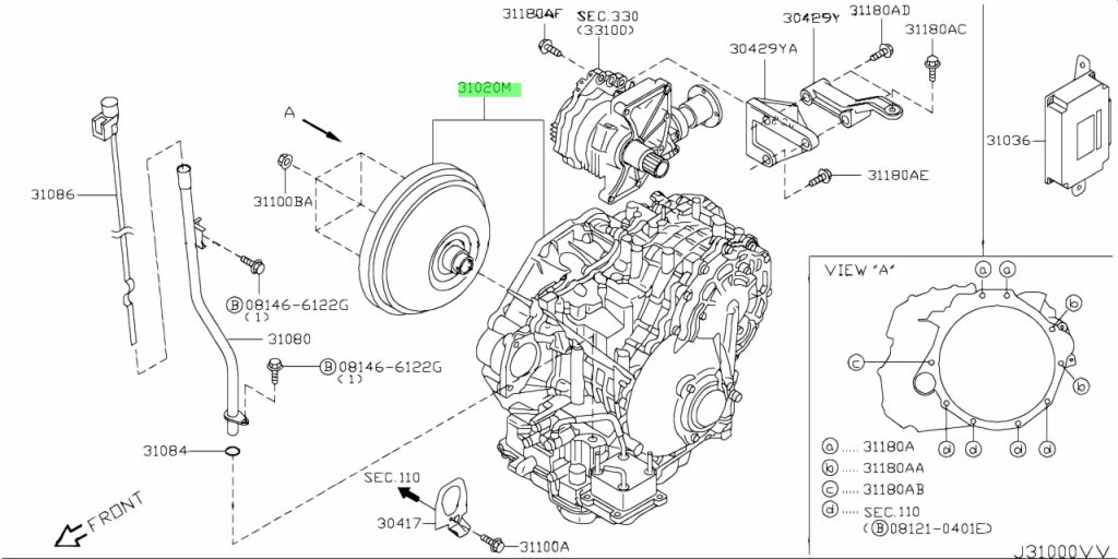 Nissan 31020 1xt2d