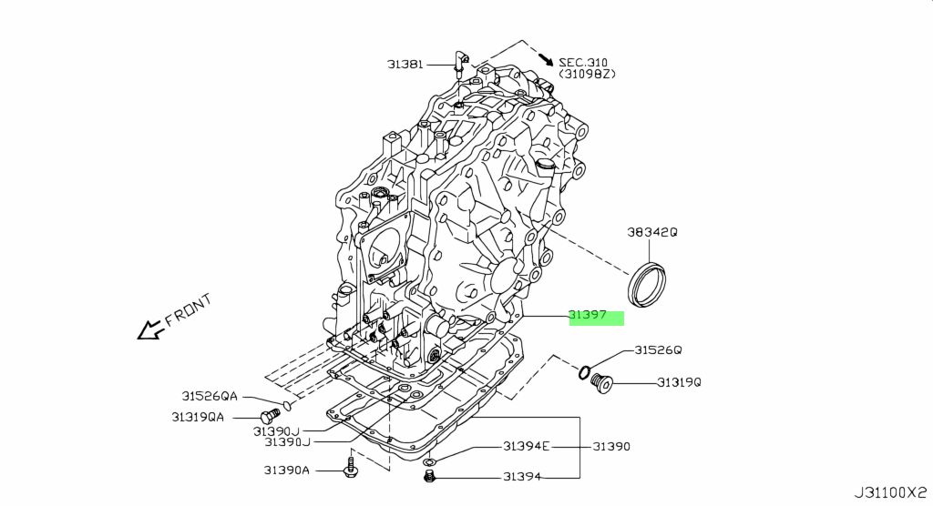 31397 1xf0c nissan