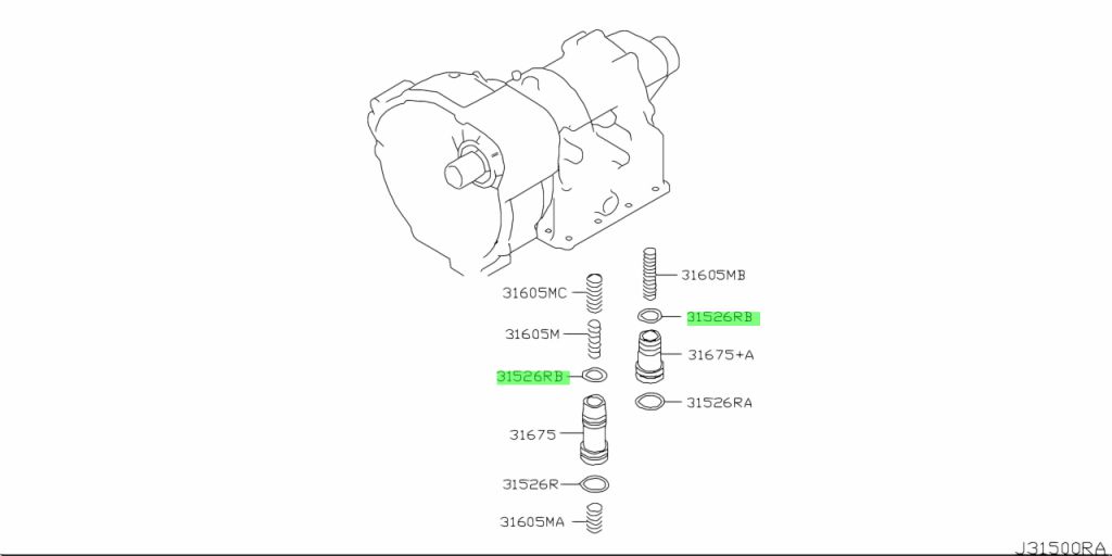Nissan 31526 3jx9e