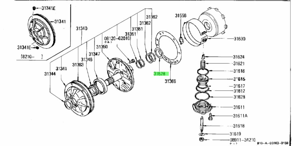 Nissan 31528 31x06