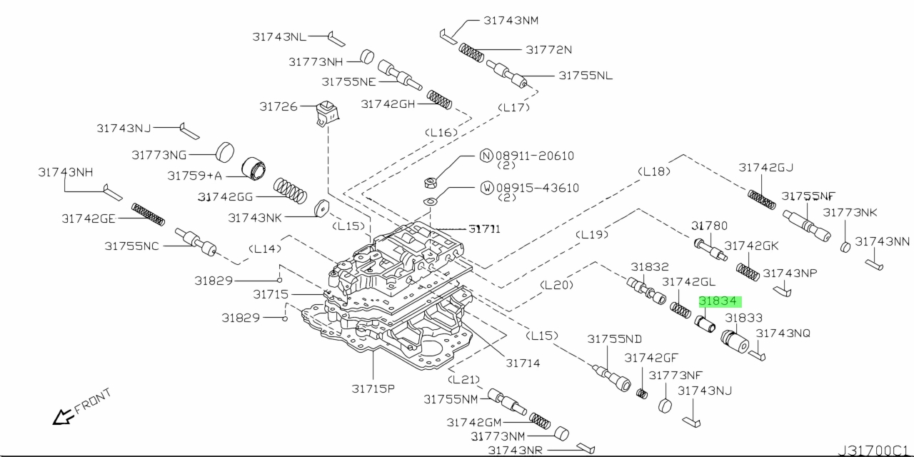 317261xf00 на схеме