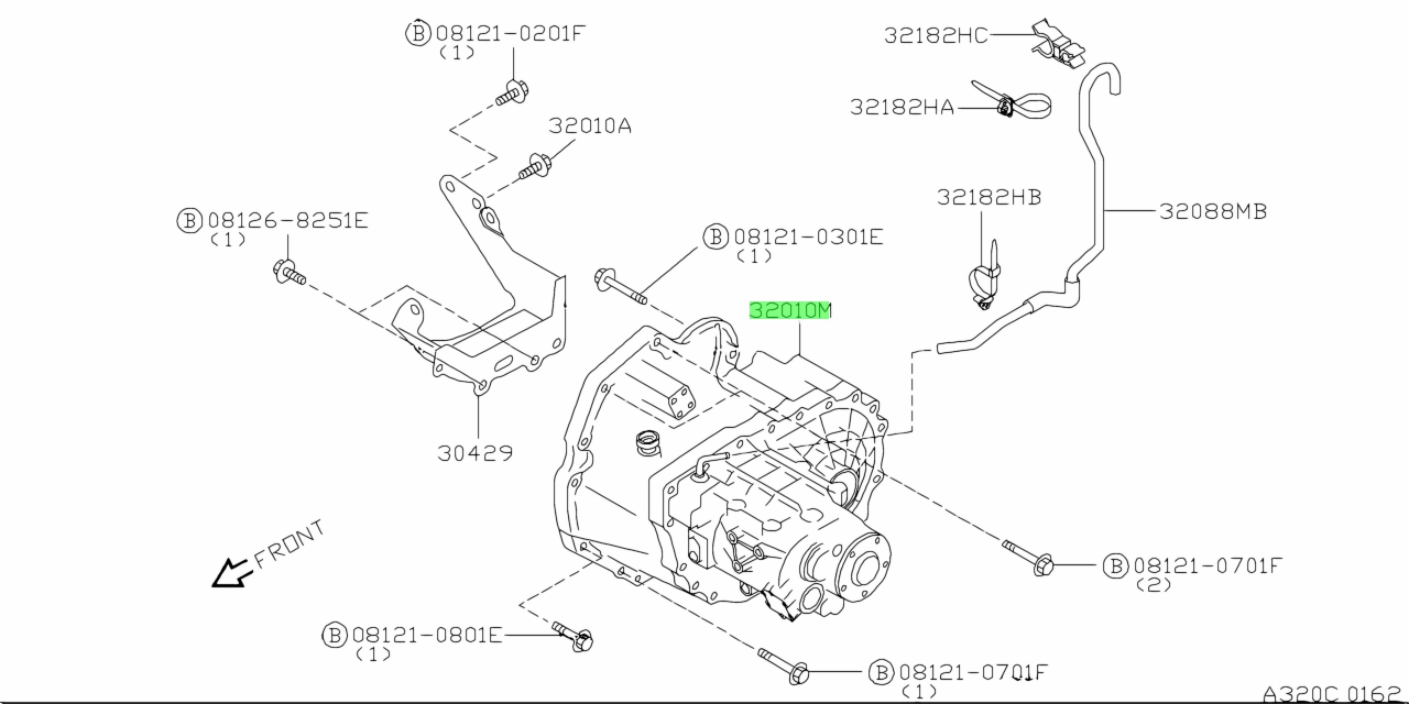 Nissan 32010 av708