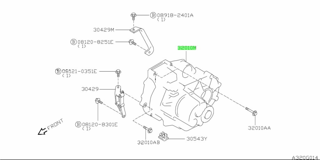 Nissan 32010 av708